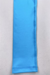 Online order custom-made warm-up cheerleading uniform design blue training cheerleading uniform cheerleading uniform shop CH209 back view